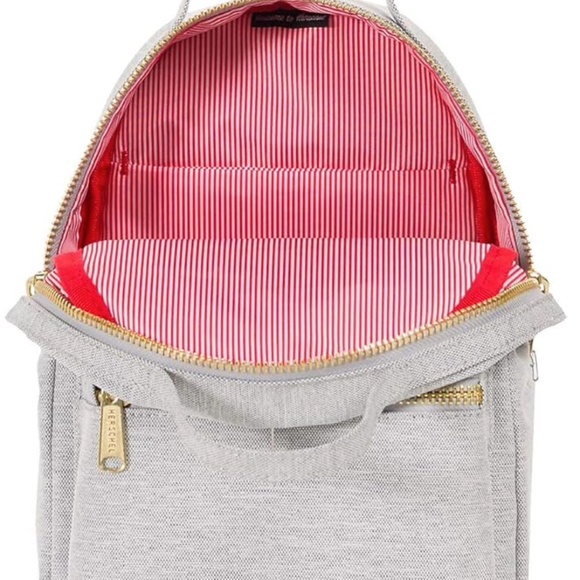 Herschel Nova Mini Backpack, Light Gray Crosshatch - Picture 4 of 4